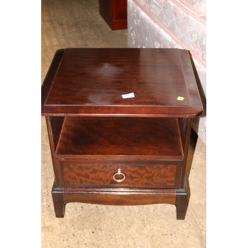 704 - Pair of Stag minstrel bedside cabinets