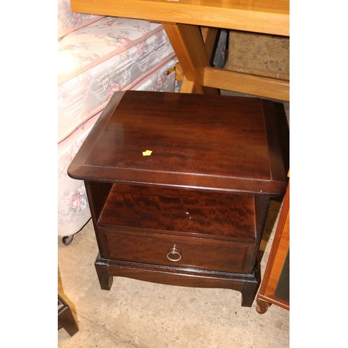 704 - Pair of Stag minstrel bedside cabinets