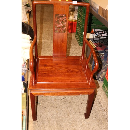 727 - Chinese wood chair