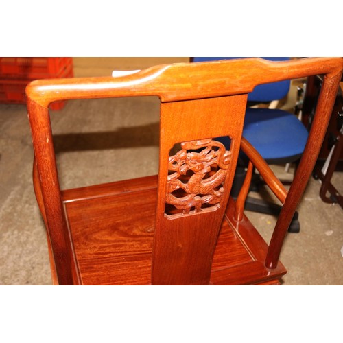 727 - Chinese wood chair