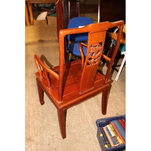 727 - Chinese wood chair