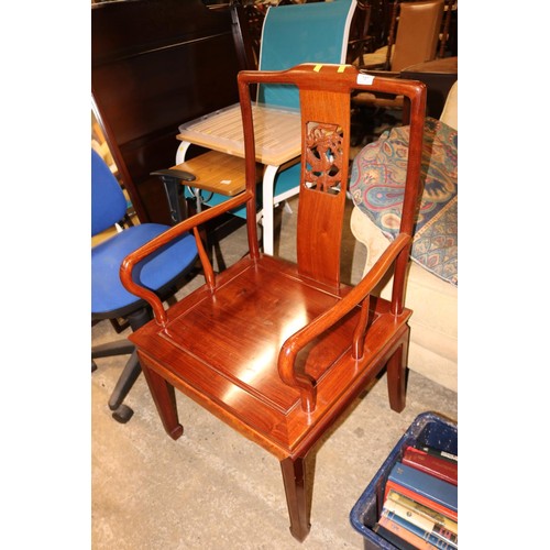 727 - Chinese wood chair