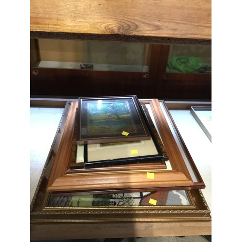 612A - various framed pictures