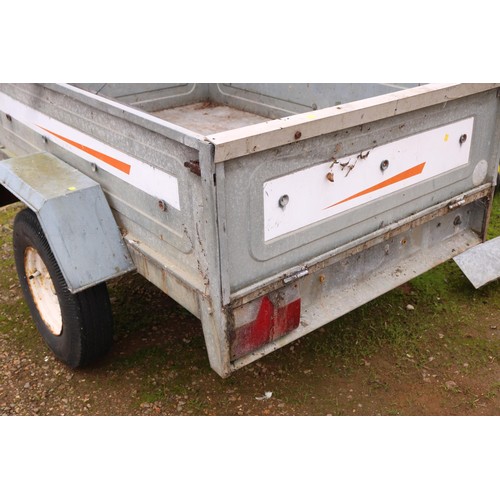 3 - Galvanised trailer