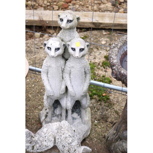 19 - Various animal ornaments (meerkats, birds, etc)