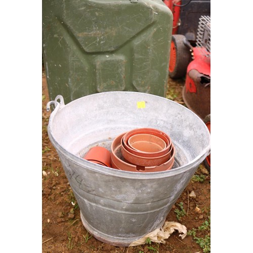 56A - Galvanised bucket