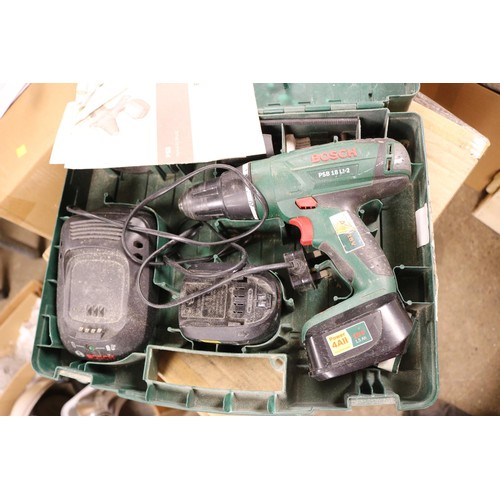 146 - Bosch 18v battery lithium hammer drill - warranted until 12 noon Tuesday following the above sale