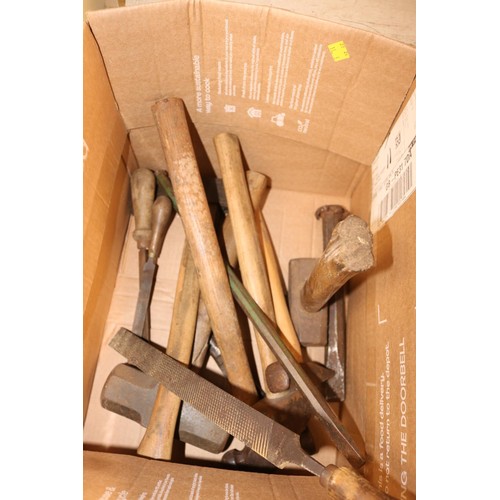 329 - Box of hand tools