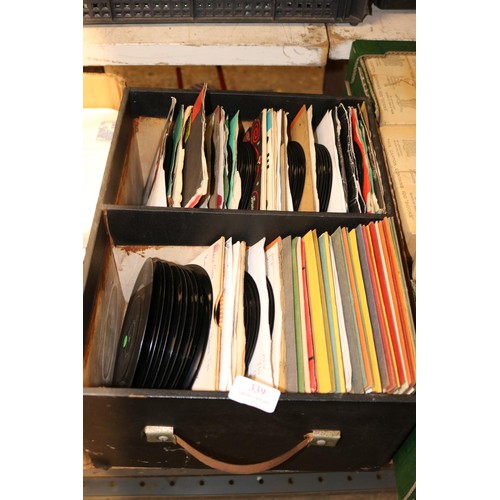 339 - Box of 45rpm records