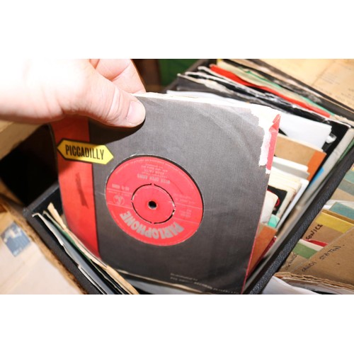 339 - Box of 45rpm records