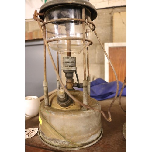 545 - 2 brass Tilley lamps