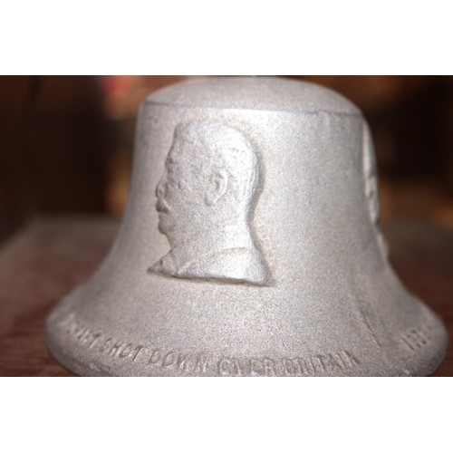 564 - 1939-45 RAF benevolent fund bell (made from German aircraft shot down)