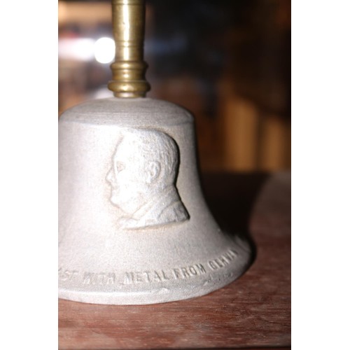 564 - 1939-45 RAF benevolent fund bell (made from German aircraft shot down)