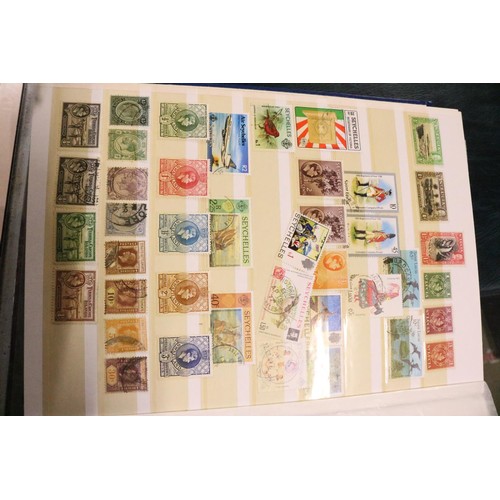 658 - Album & stock book stamps from India in 1 selection in the other