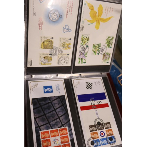 660 - 2 albums of GB first day covers