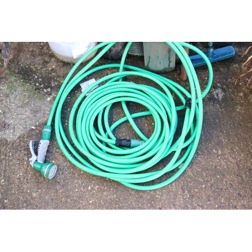 20 - Qty Garden tools hosepipe, Artificial grass  etc