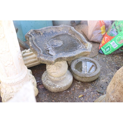 31 - Garden sundial ornament and two others