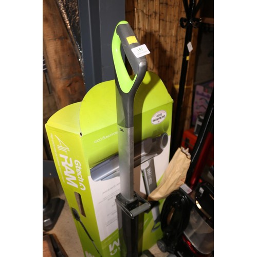 155 - G-Tech air ram with box - warranted until 12 noon Tuesday following the above sale