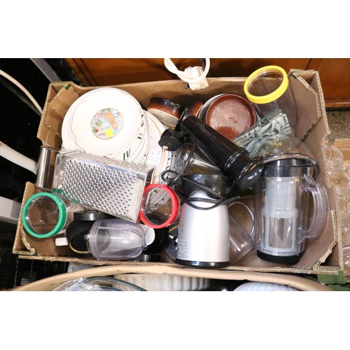 178 - 6 x boxes of various, kitchenware