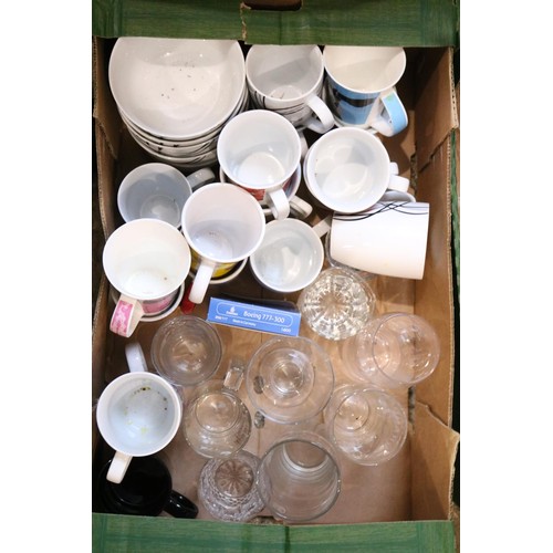 178 - 6 x boxes of various, kitchenware