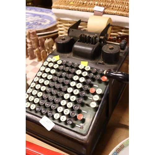 437 - 1920's Burroughs portable adding machine