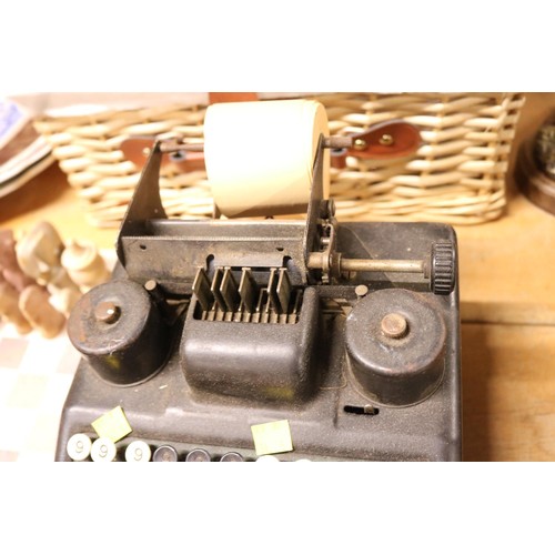 437 - 1920's Burroughs portable adding machine