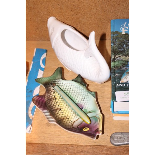 559 - Large fish, others & related items of fishing