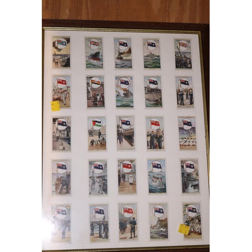 569 - Wills cigarette cards in 2 picture frames