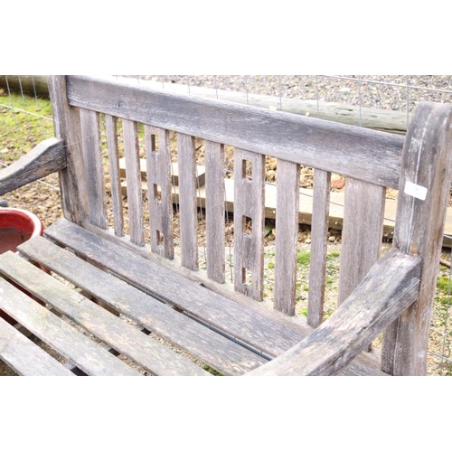 14 - Wooden garden bench