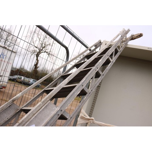 31 - Large metal step ladder