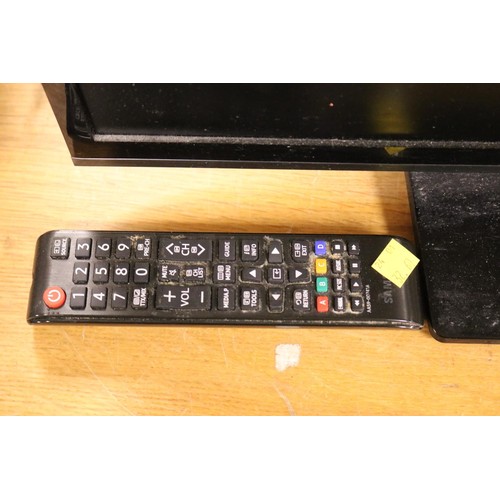 99 - Samsung small tv with remote - warranted until 12 noon Tuesday following the above sale