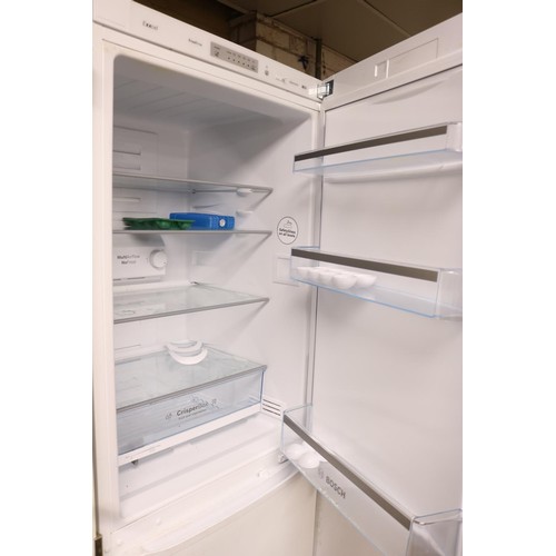 108 - Bosch tall fridge freezer- warranted until 12 noon Tuesday following the above sale