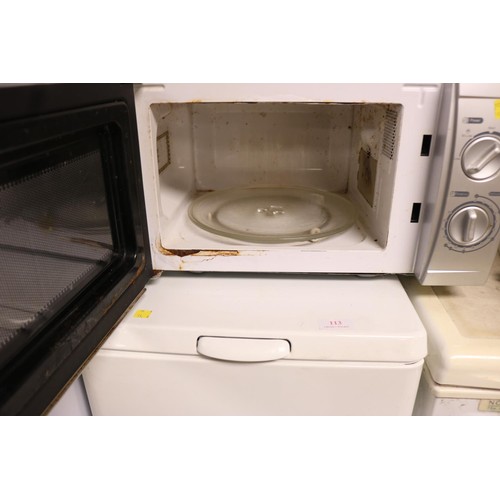 112 - Small microwave - FAILED electrical test