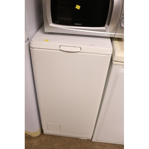 113 - Zanussi Aquacycle 1100 washing machine - warranted until 12 noon Tuesday following the above sale