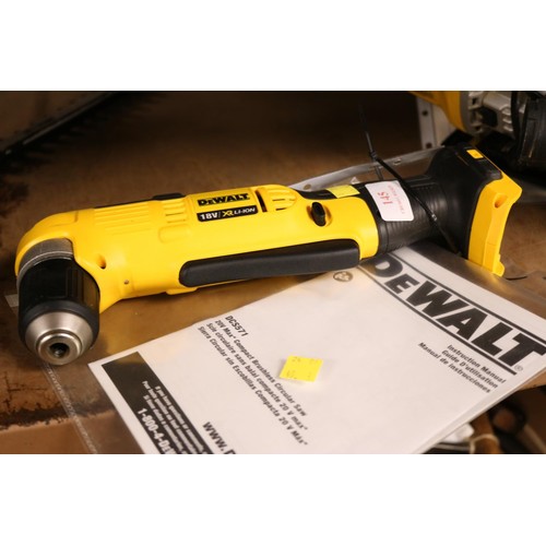 DeWalt right angle drill DCD 740 18 volt