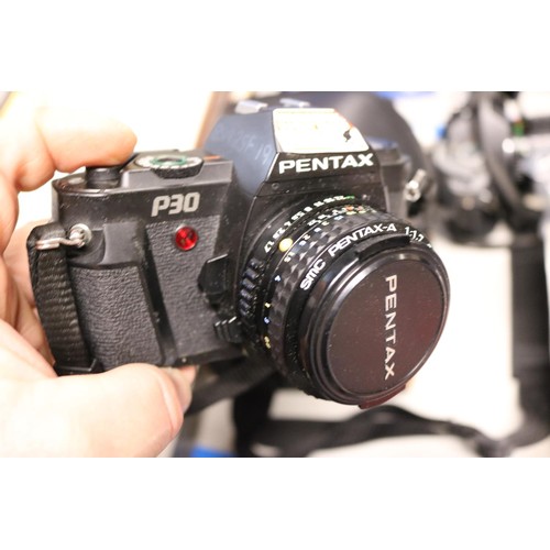 606 - 4 x Pentax camera