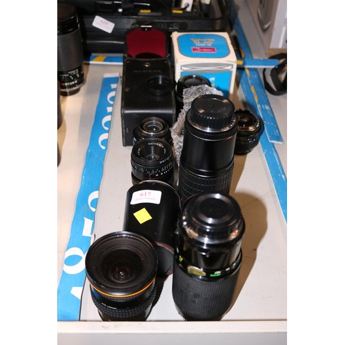 617 - 12 x various lenses