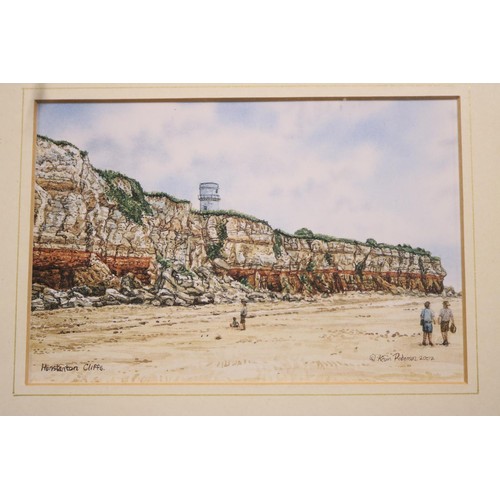 626 - 4 x Local prints, including pinewood at Wells, Cromer, Wells East End Harbour, etc