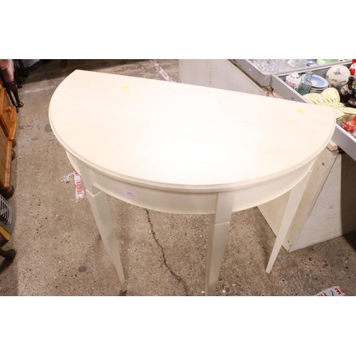 663 - Half moon occasional table