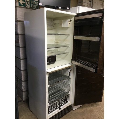 107 - Electrolux fridge freezer- to be rewired and tested and installed by a qualified electrician