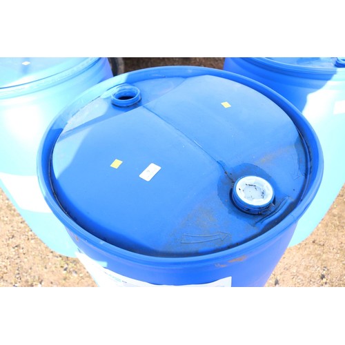 9 - Blue barrel - has only held ad blue as contents