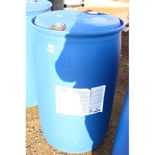 10 - Blue barrel - has only held ad blue as contents