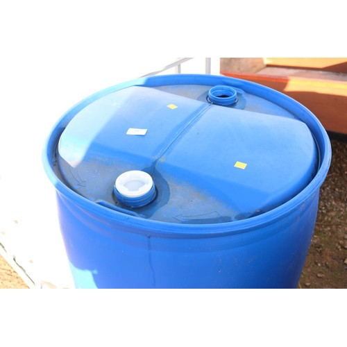 11 - Blue barrel - has only held ad blue as contents