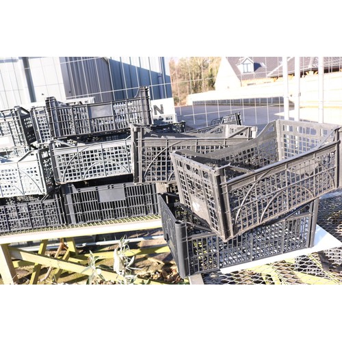 20 - Qty of stacking crates