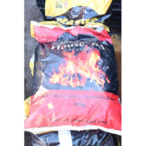 36 - 6 x 10kg bags of multi purpose smokeless fuel