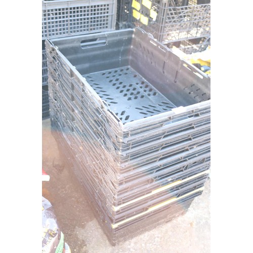 37 - Qty of bale arm crates