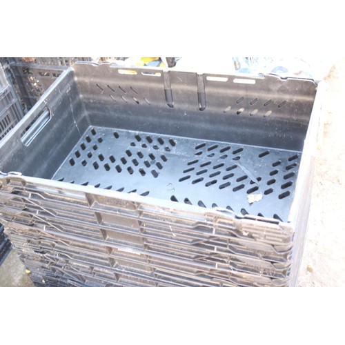 37 - Qty of bale arm crates