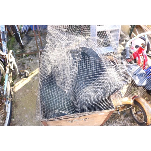 73 - Box of various netting