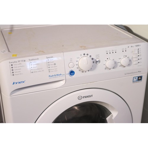 82 - Indesit Innex washing machine - warranted until 12 noon Tuesday following the above sale