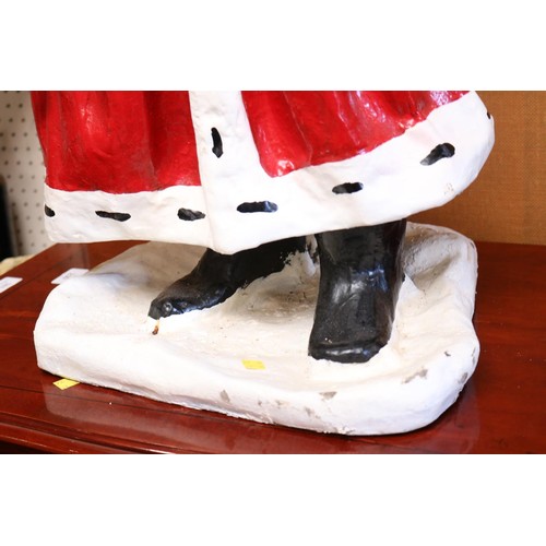 94 - Large fiberglass Father Christmas